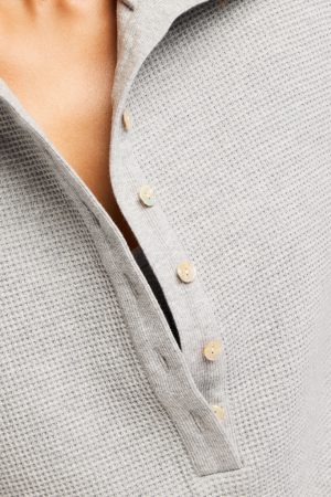 Waffle Knit Pullover