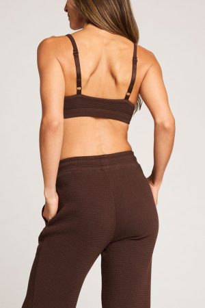 Waffle Knit Lounge Bralette