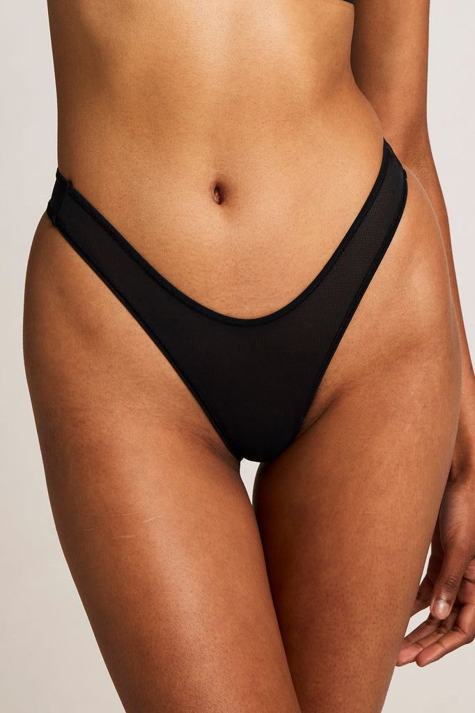Sieve Dipped Thong